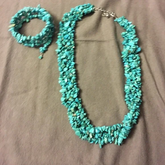 Turquoise Periwinkle by Barlow set - Picture 1 of 4